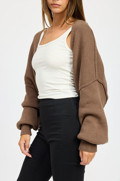 OVERSIZED SHRUG CARDIGAN