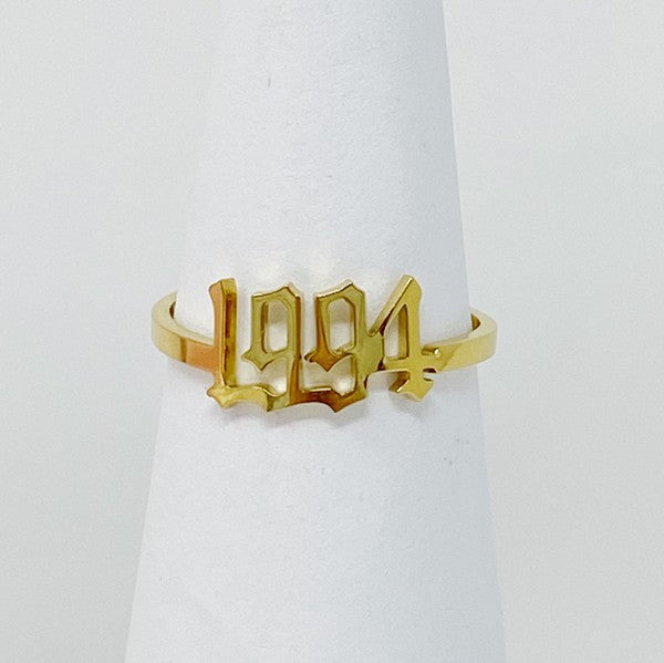 Birth Year Ring